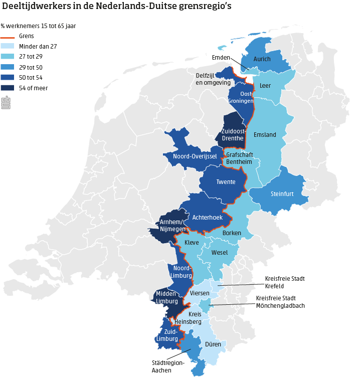 Grensregio's nederland duitsland