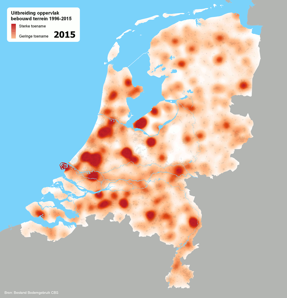 bodemgebruik in nederland