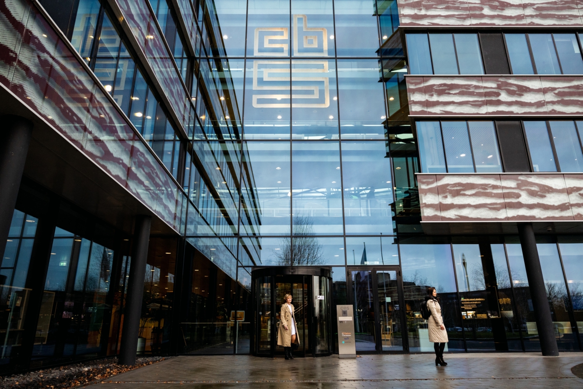 Front of the CBS office in The Hague