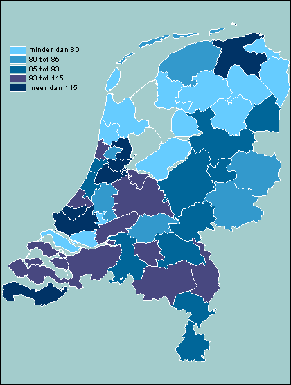 BRP per hoofd van de bevolking,1997