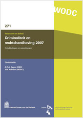 omslag publicatie Criminaliteit en rechtshandhaving 2007